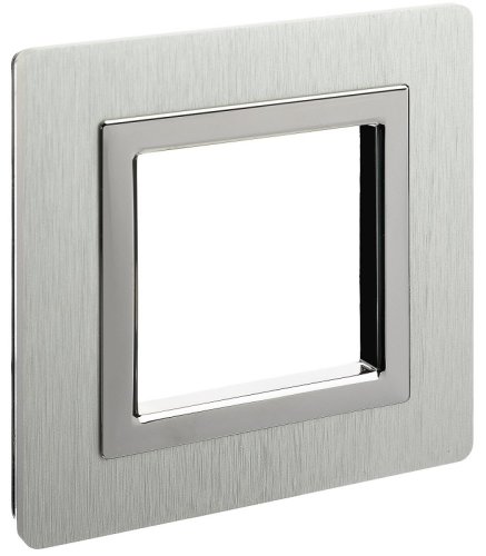 Рамка универсальная DKC Avanti 1-м. алюминий серый фото Рамка универсальная DKC Avanti 1-м. алюминий серый картинка